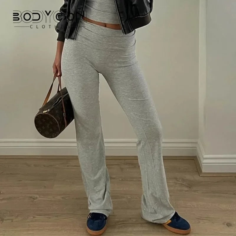 Streetwear Casual Flare Pants