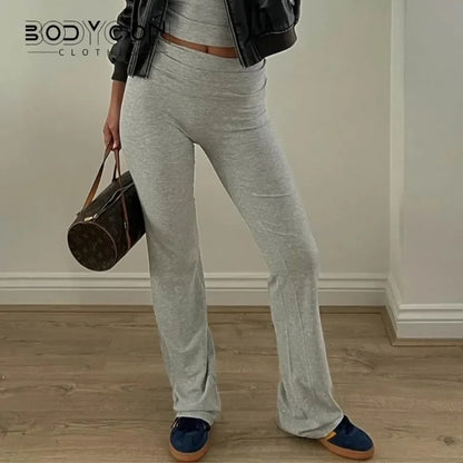 Streetwear Casual Flare Pants